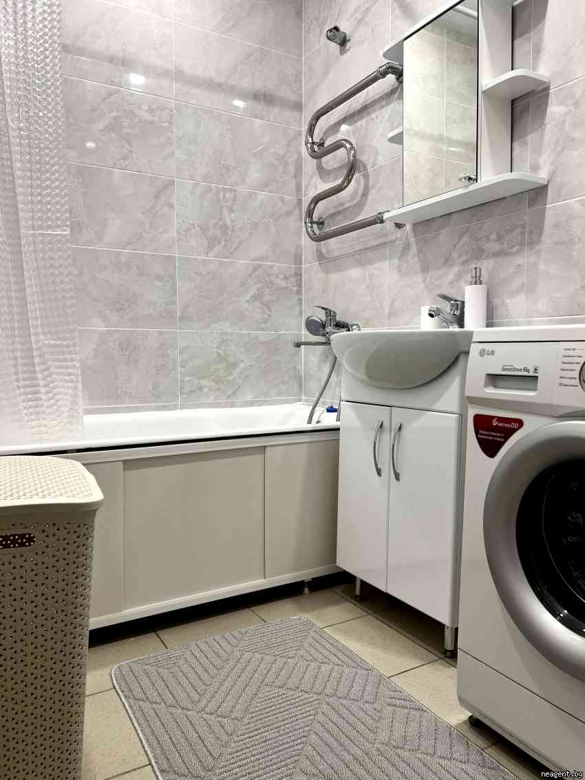 1-комнатная квартира, ул. Янки Брыля, 21, 1200 рублей: фото 1