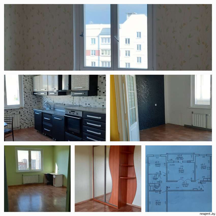 3-комнатная квартира, Прушинских, 9, 1500 рублей: фото 1