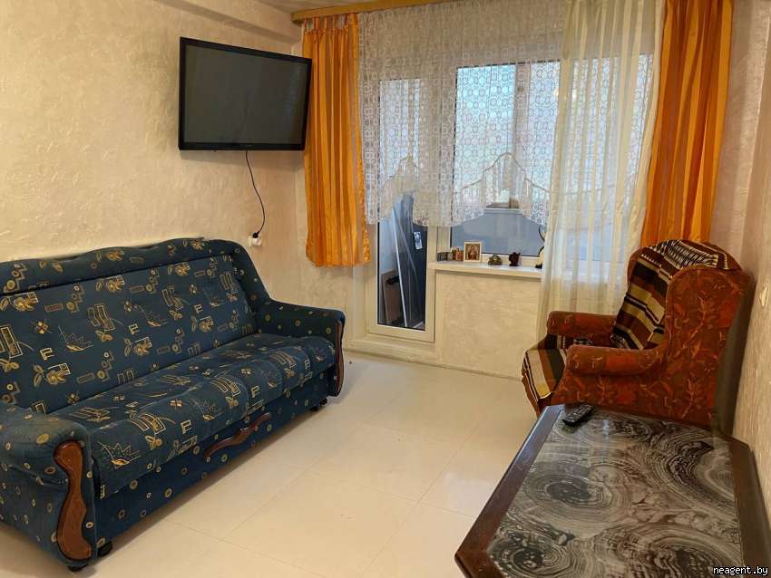 2-комнатная квартира, ул. Асаналиева, 4, 1487 рублей: фото 3