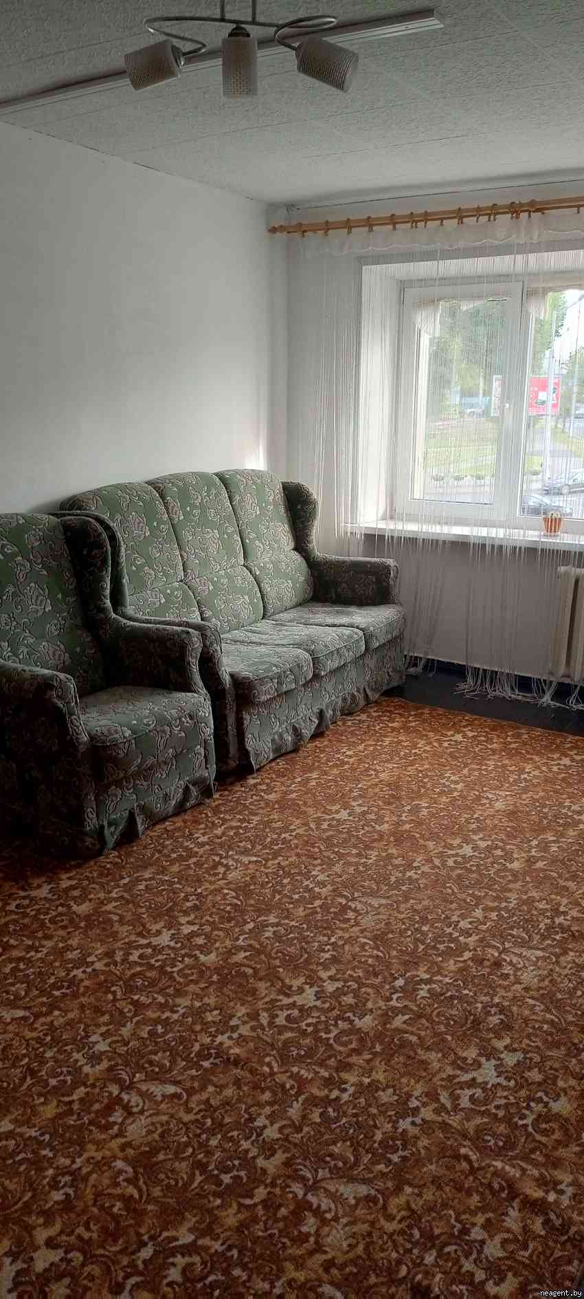 1-комнатная квартира, ул. Кальварийская, 52, 850 рублей: фото 3