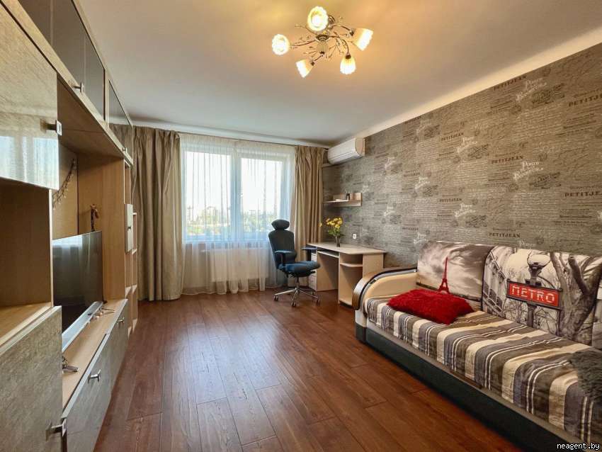 2-комнатная квартира, ул. Горецкого, 1, 1486 рублей: фото 1