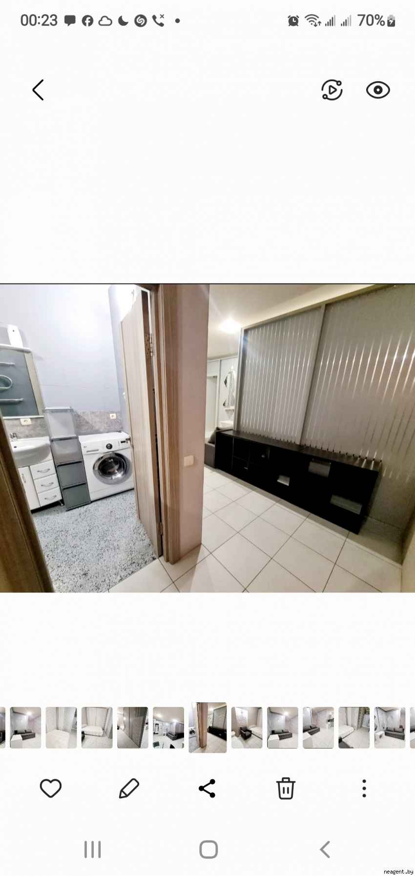 2-комнатная квартира, ул. Романовская Слобода, 20, 1873 рублей: фото 20