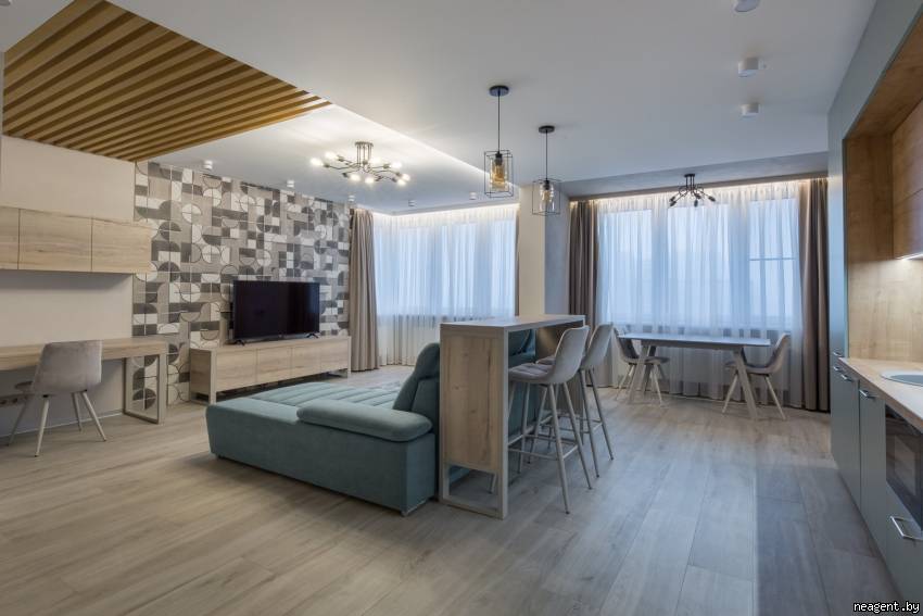 2-комнатная квартира, ул. Петра Мстиславца, 18, 900 рублей: фото 13