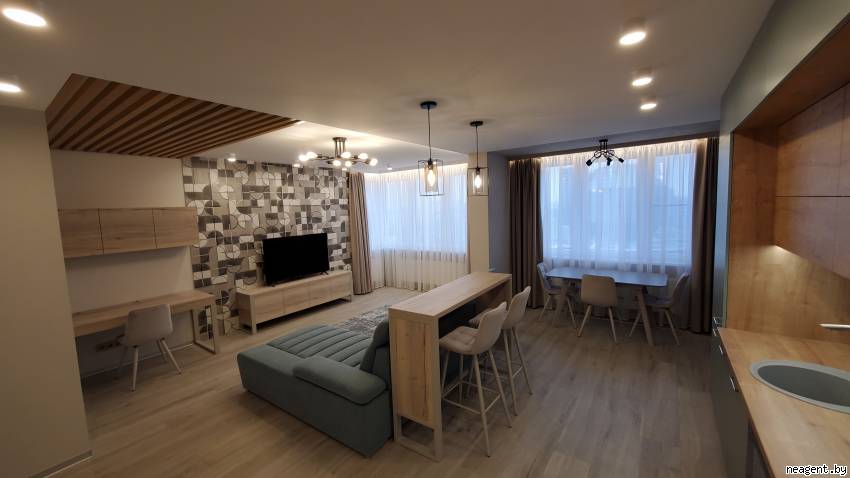 2-комнатная квартира, ул. Петра Мстиславца, 18, 900 рублей: фото 12