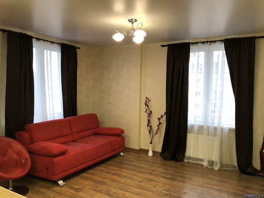 1-комнатная квартира, ул. Кирилла Туровского, 18, 450 рублей: фото 3