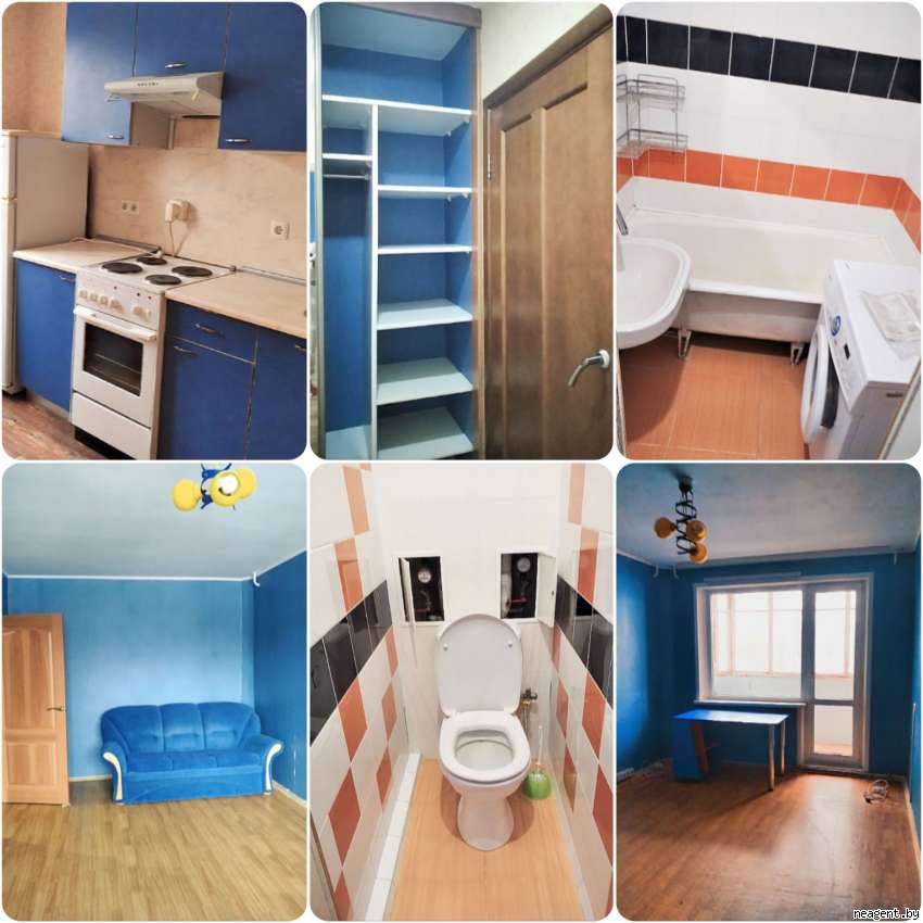 1-комнатная квартира, ул. Мирошниченко, 37, 280 рублей: фото 3