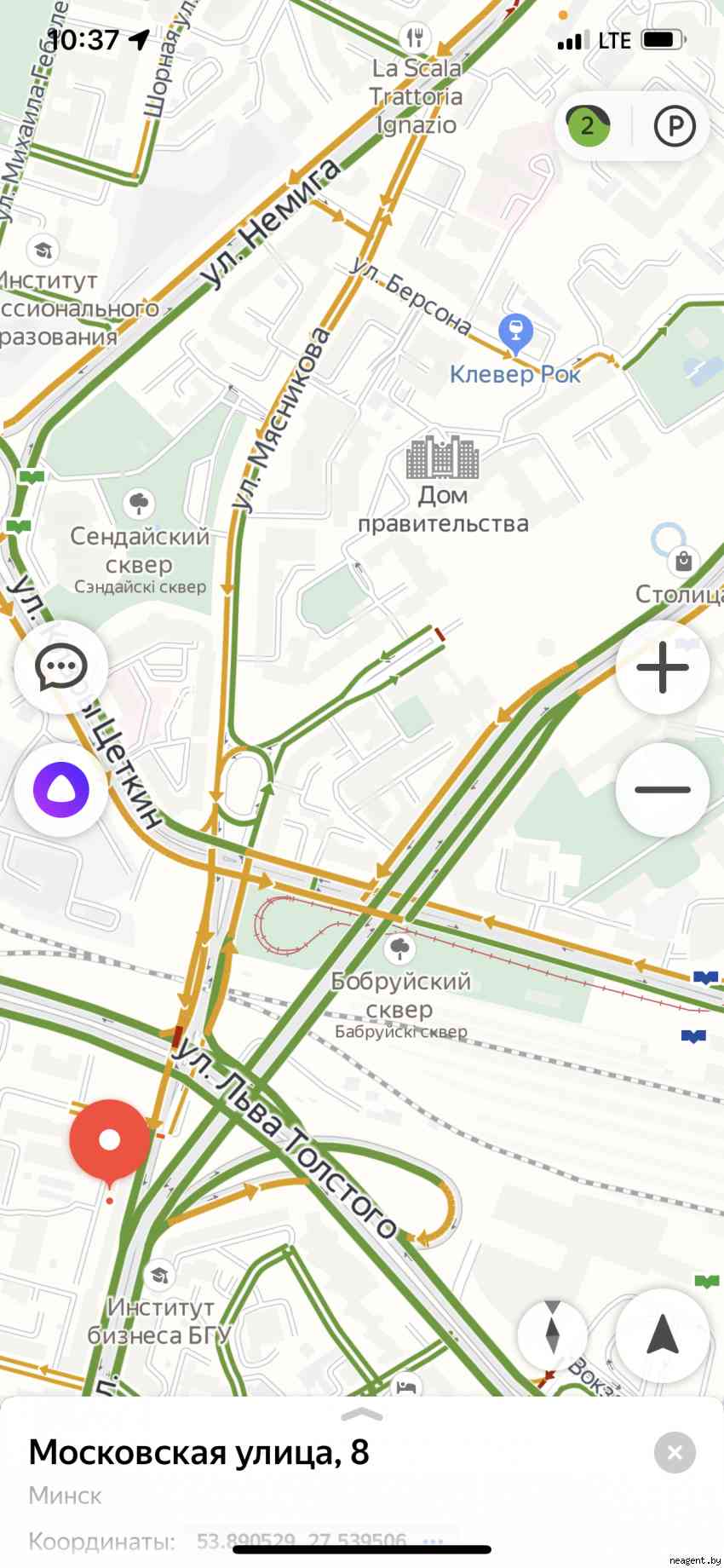 3-комнатная квартира, ул. Московская, 8, 2328 рублей: фото 6