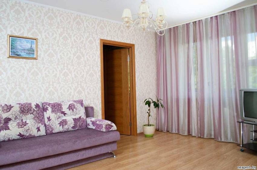 2-комнатная квартира, ул. Ольшевского, 4, 1239 рублей: фото 1