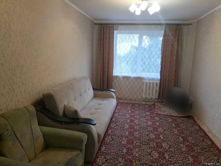 1-комнатная квартира, ул. Матусевича, 57, 1250 рублей: фото 4
