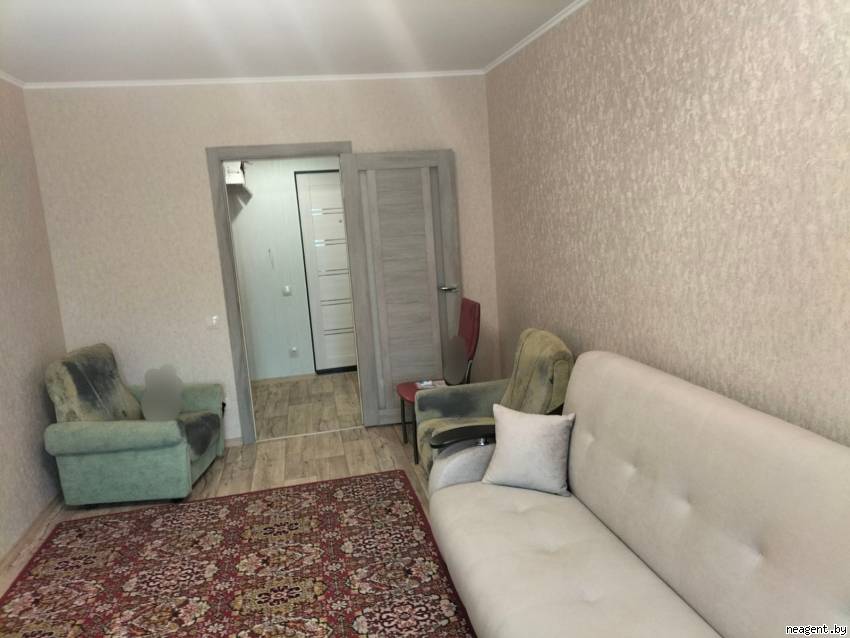 1-комнатная квартира, ул. Матусевича, 57, 1250 рублей: фото 5