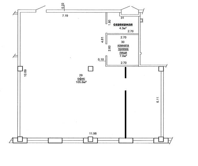 Офис, ул. Платонова, 1Б, 3800 рублей: фото 3