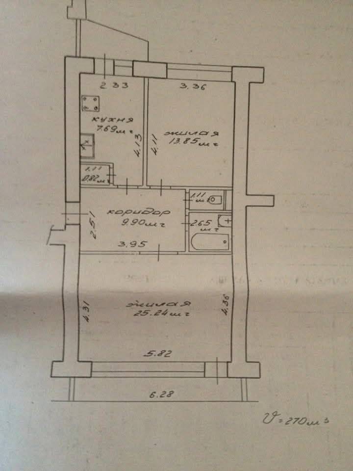 2-комнатная квартира, ул. Янки Купалы, 7, 2040 рублей: фото 27