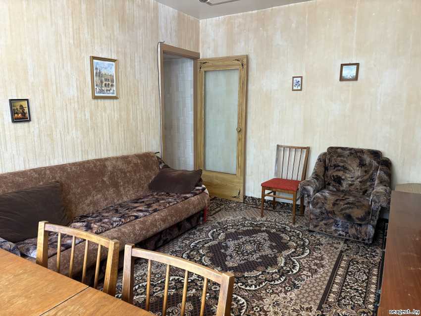 2-комнатная квартира, Кольцова, 4/4, 1100 рублей: фото 2