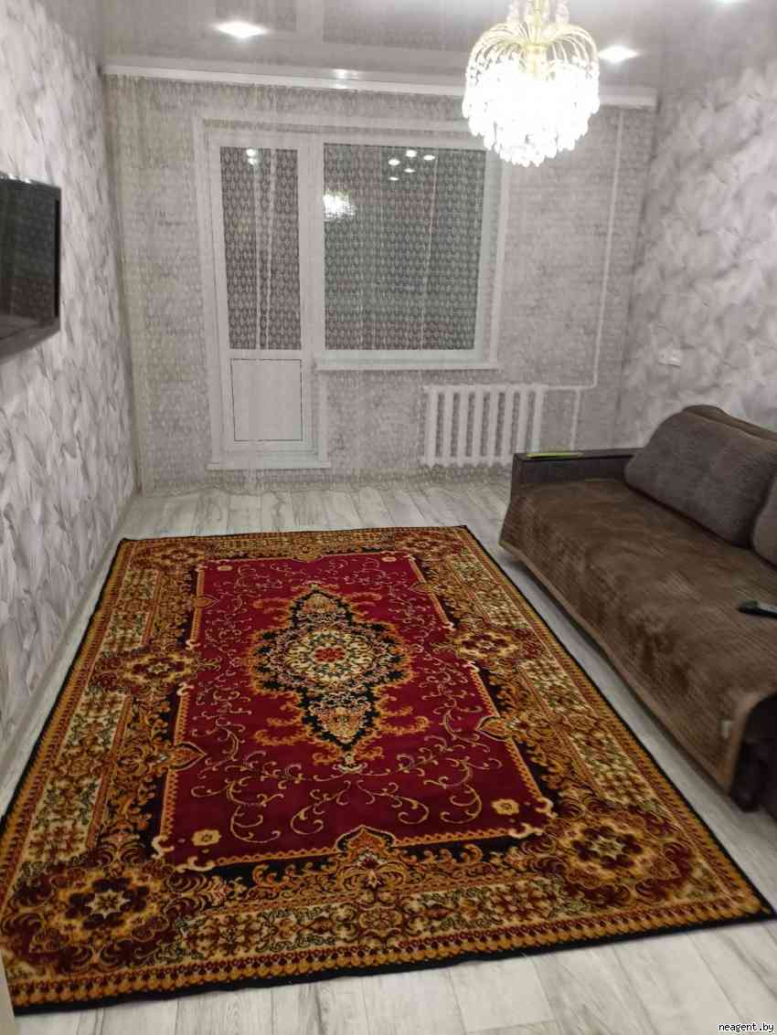 1-комнатная квартира, ул. Михася Лынькова, 23, 1200 рублей: фото 1