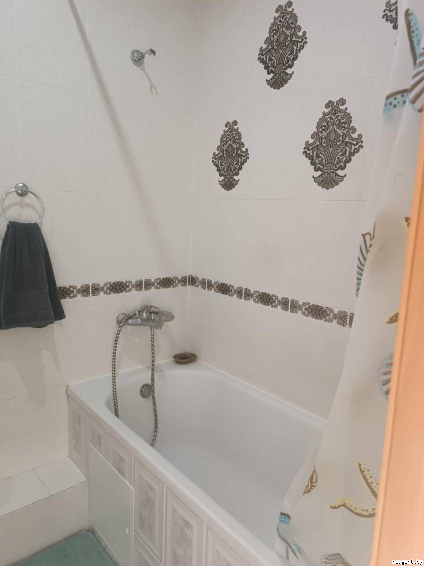 1-комнатная квартира, ул. Кирилла Туровского, 12, 1400 рублей: фото 4