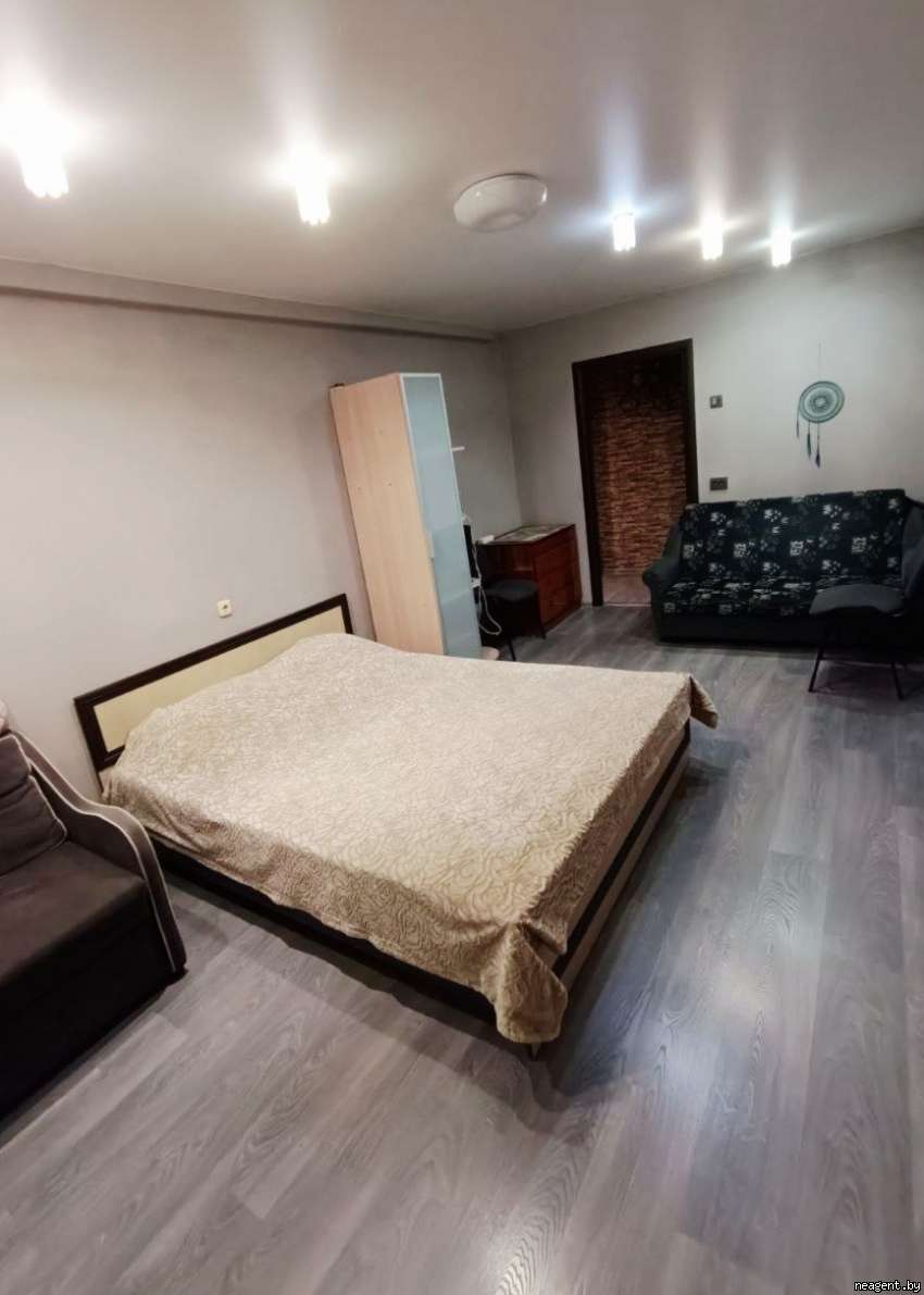 1-комнатная квартира, ул. Некрасова, 35/2, 1000 рублей: фото 1