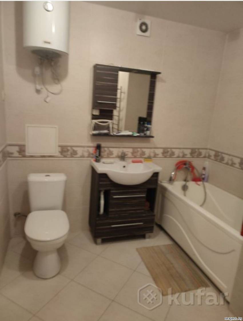 2-комнатная квартира, ул. Кольцова, 4/4, 1200 рублей: фото 7