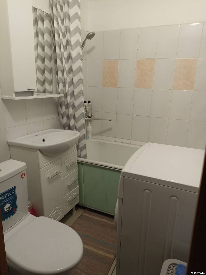 2-комнатная квартира, ул. Бирюзова, 23, 1300 рублей: фото 9