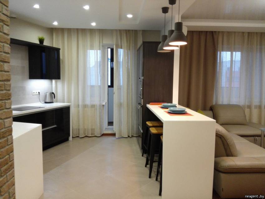 1-комнатная квартира, ул. Одоевского, 115 /А, 1650 рублей: фото 1