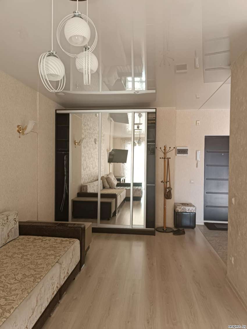 1-комнатная квартира, ул. Кирилла Туровского, 12, 1400 рублей: фото 2