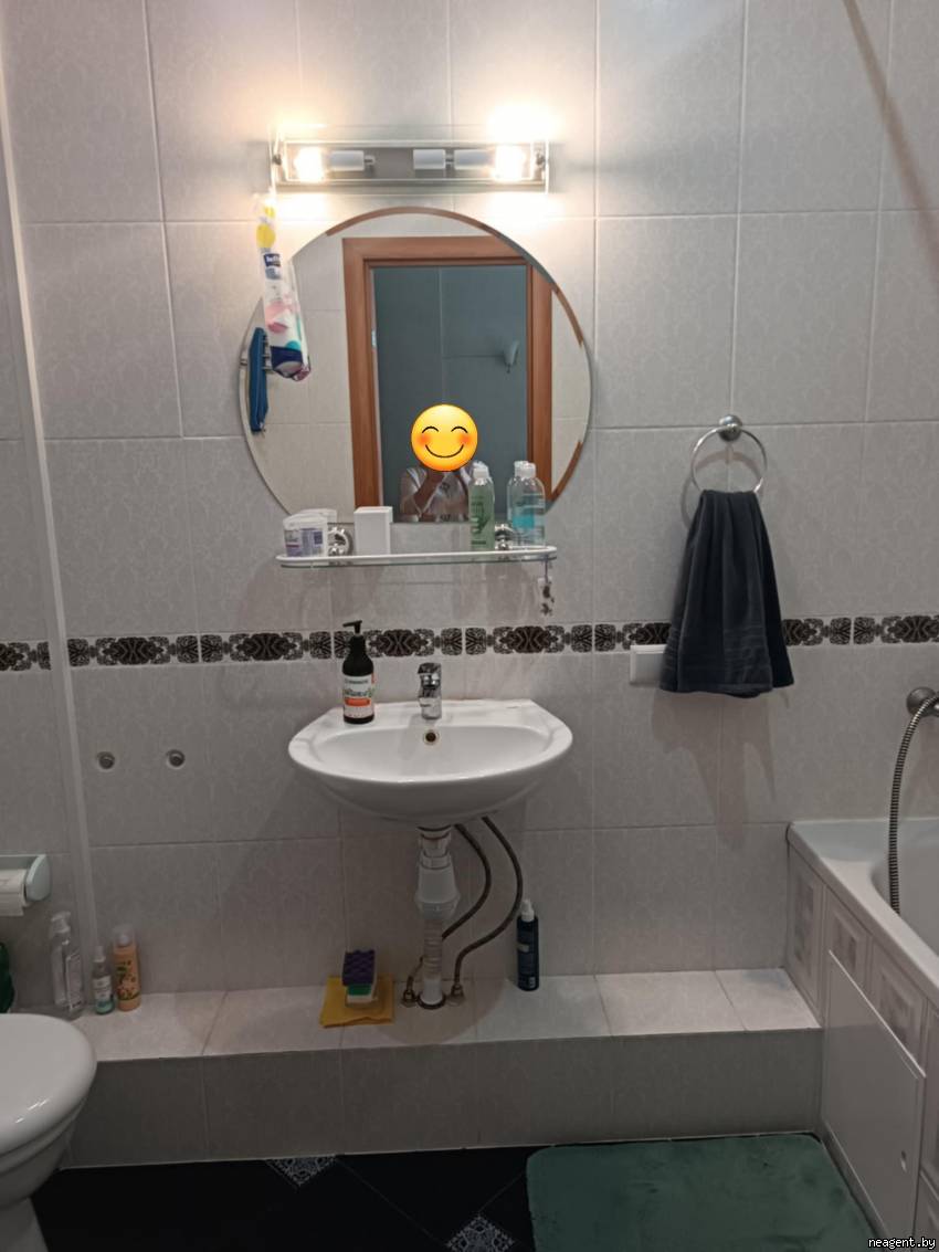 1-комнатная квартира, ул. Кирилла Туровского, 12, 1400 рублей: фото 8