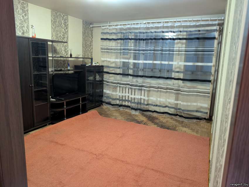 1-комнатная квартира, Веры Хоружей, 16, 1200 рублей: фото 1