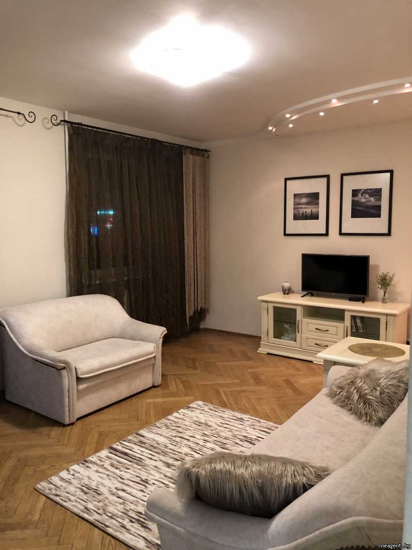 1-комнатная квартира, Проспект Победителей, 3, 2200 рублей: фото 2