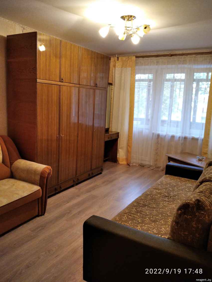 1-комнатная квартира, Пушкина просп., 5, 1100 рублей: фото 1