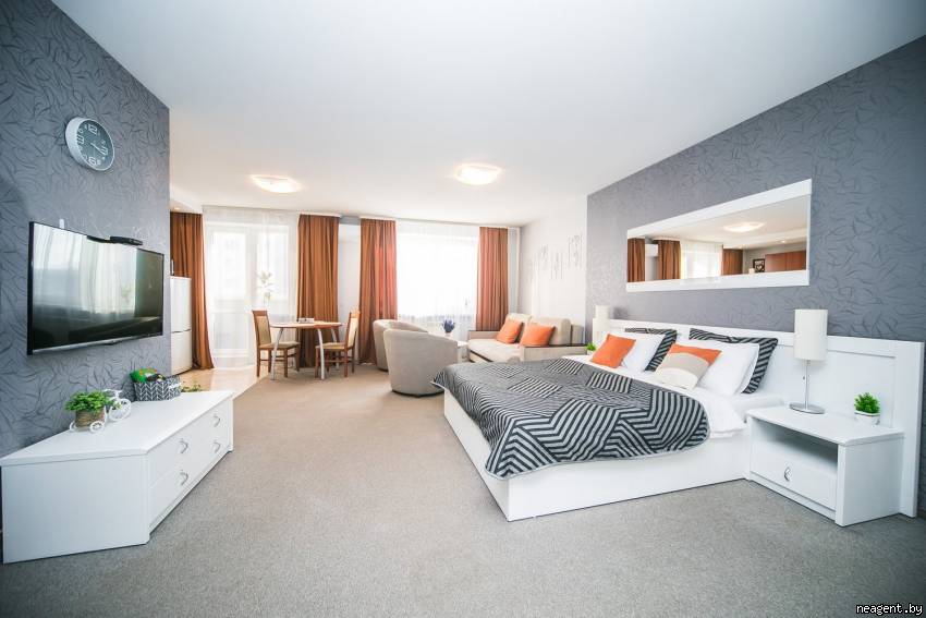 1-комнатная квартира, ул. Щорса, 1, 2500 рублей: фото 1