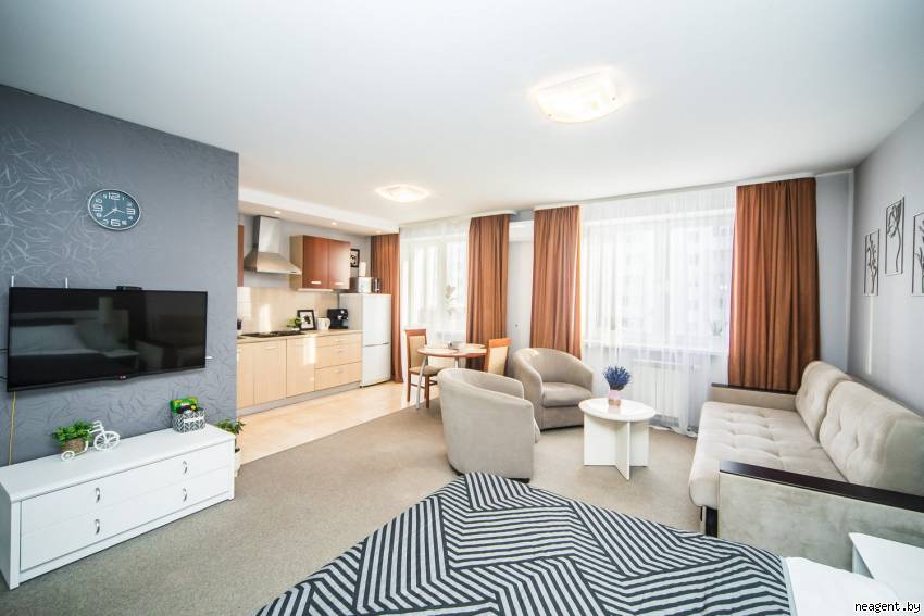 1-комнатная квартира, ул. Щорса, 1, 2500 рублей: фото 3