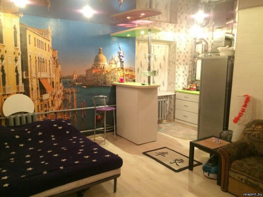 1-комнатная квартира, ул. Волоха, 31, 963 рублей: фото 1