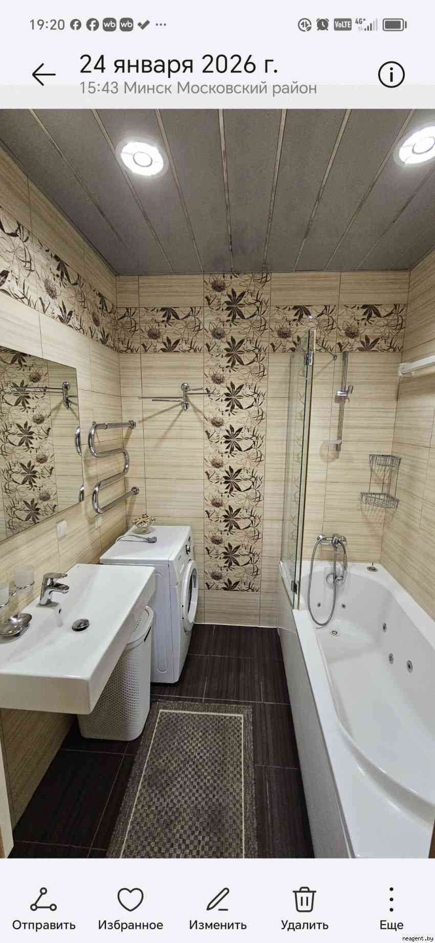 3-комнатная квартира, Грушевская, 17, 2553 рублей: фото 4