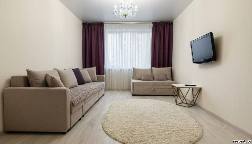 1-комнатная квартира, ул. Наполеона Орды, 51, 80 рублей: фото 1