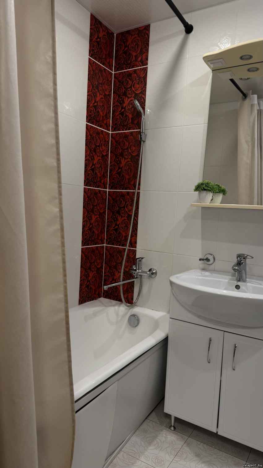 1-комнатная квартира, ул. Скрипникова, 11, 1380 рублей: фото 9