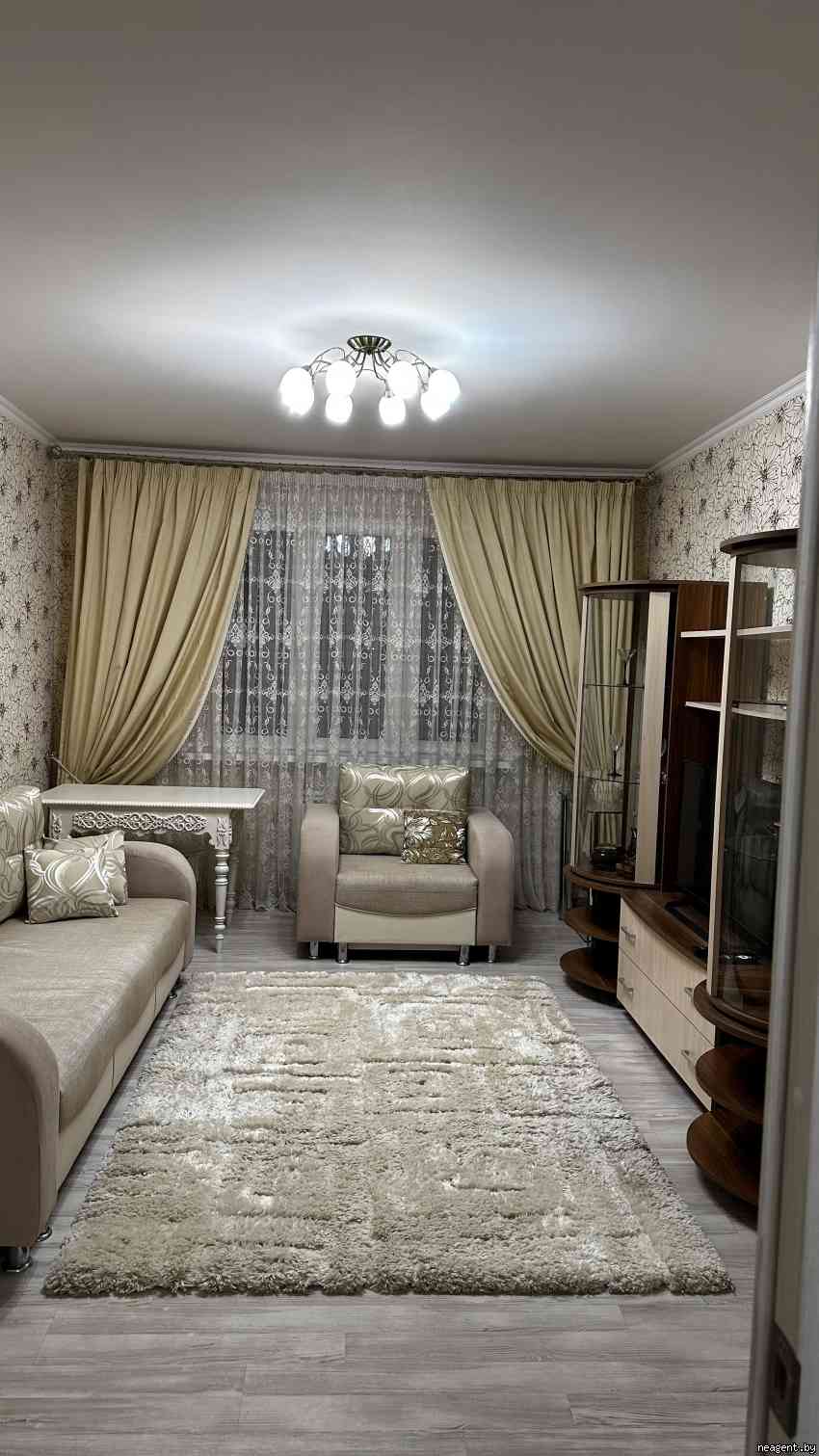 1-комнатная квартира, ул. Пономаренко, 58, 1140 рублей: фото 1