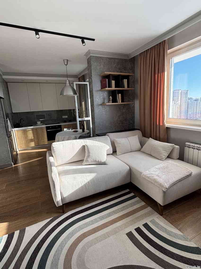 1-комнатная квартира, Дзержинского просп., 122, 1500 рублей: фото 1