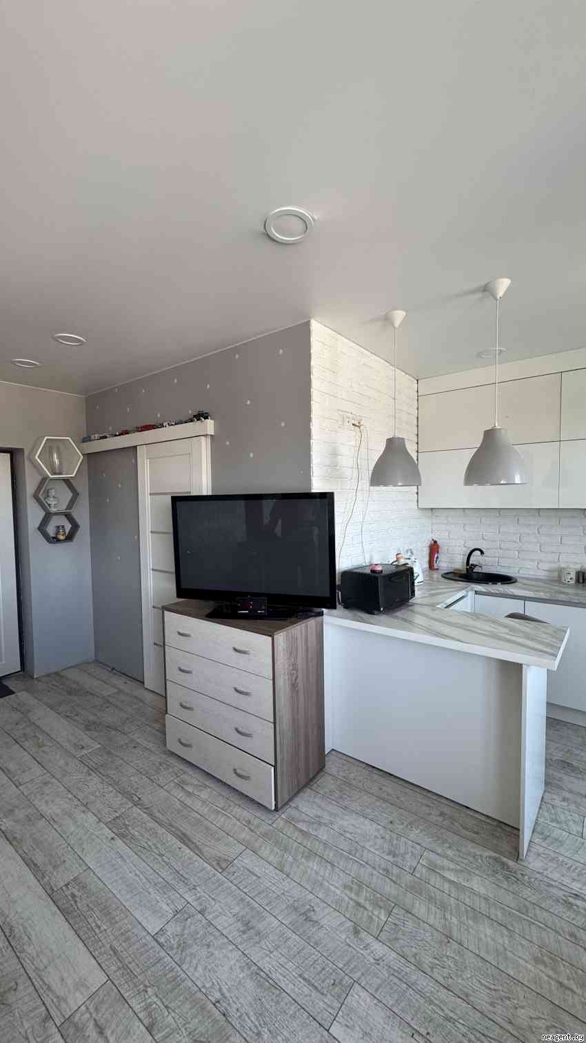 1-комнатная квартира, ул. Брестская, 5, 1000 рублей: фото 3