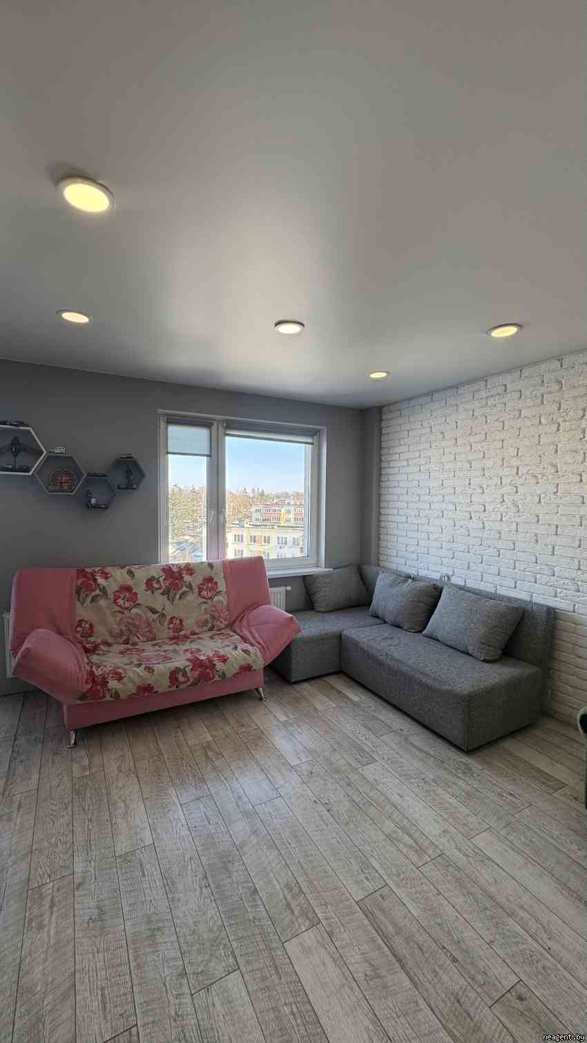 1-комнатная квартира, ул. Брестская, 5, 1000 рублей: фото 4