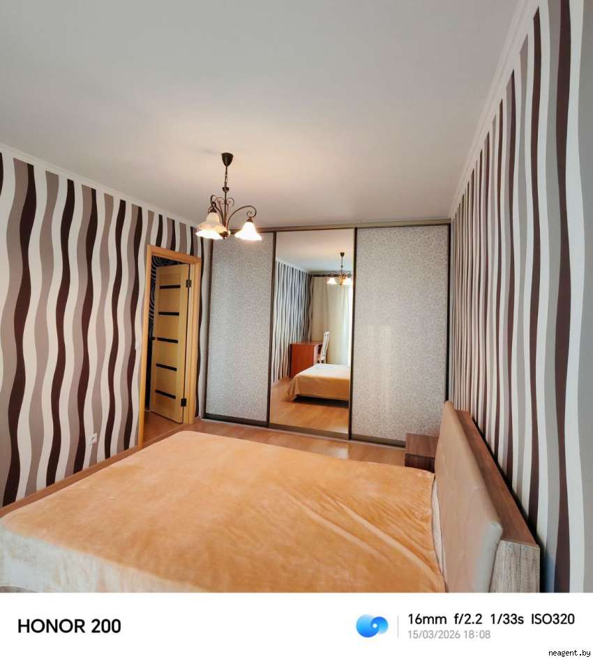 2-комнатная квартира, ул. Мястровская, 6, 1613 рублей: фото 1