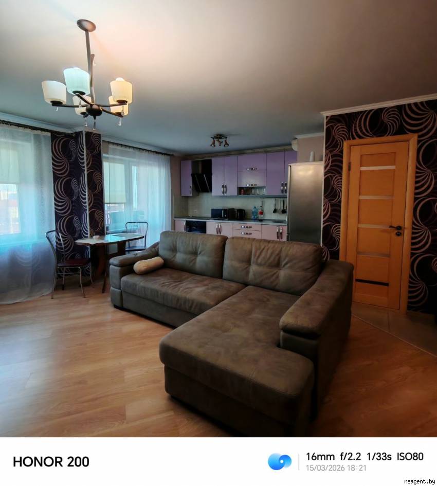 2-комнатная квартира, ул. Мястровская, 6, 1613 рублей: фото 4