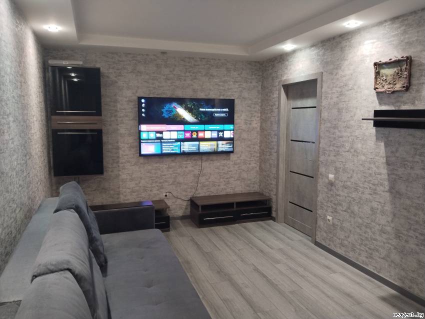 1-комнатная квартира, Притыцкого, 80, 1207 рублей: фото 1