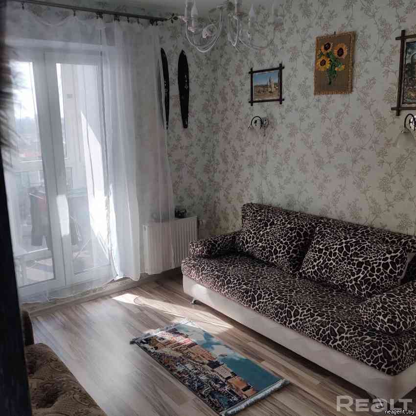 1-комнатная квартира, ул. Рыбалко, 7, 1200 рублей: фото 3