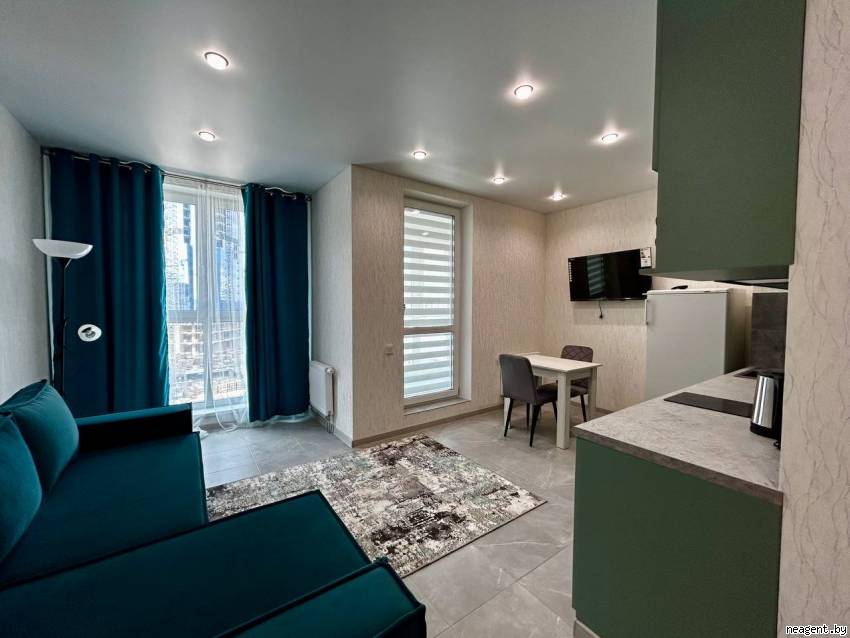 1-комнатная квартира, ул. Братская, 9, 1321 рублей: фото 1