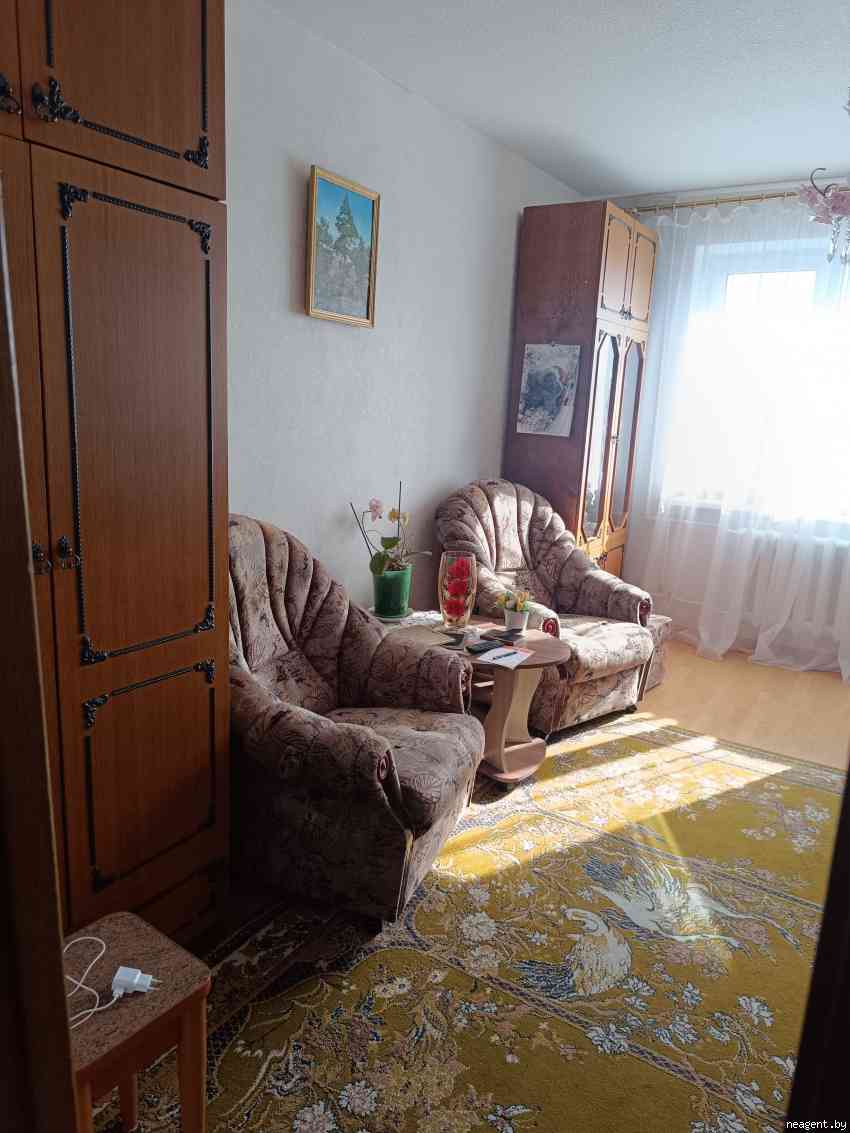 2-комнатная квартира, ул. Кунцевщина, 44, 1200 рублей: фото 5