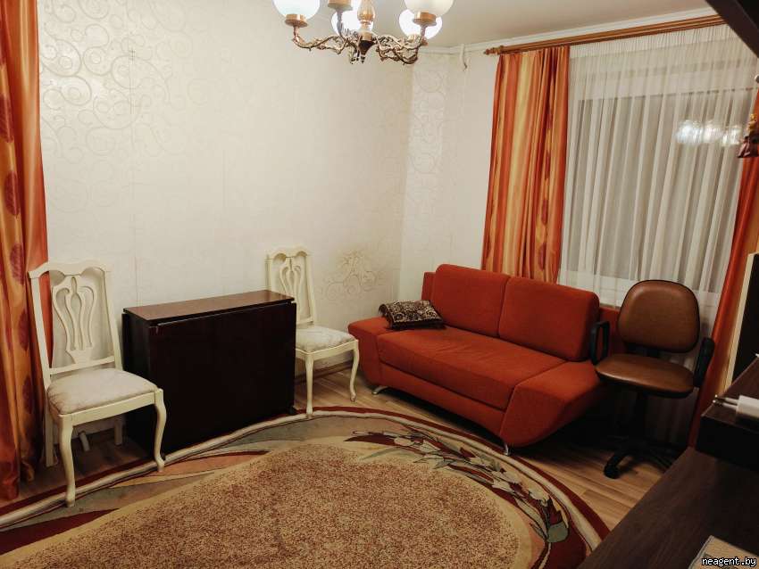 1-комнатная квартира, ул. Тикоцкого, 34, 1200 рублей: фото 1