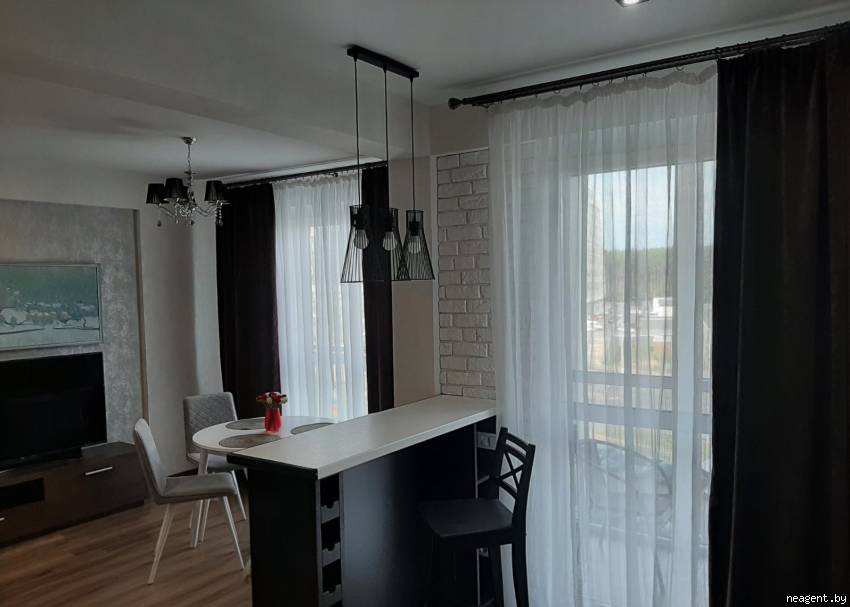1-комнатная квартира, Улица Кирилла Туровского, 8, 1130 рублей: фото 3