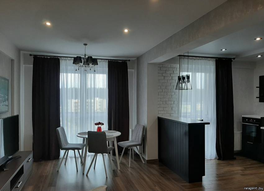 1-комнатная квартира, Улица Кирилла Туровского, 8, 1130 рублей: фото 4