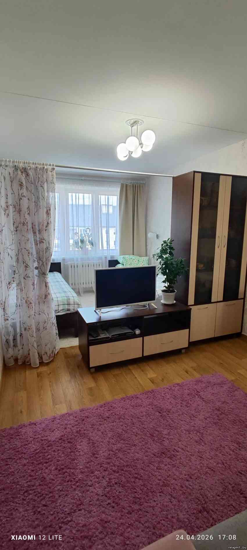 2-комнатная квартира, Минская, 17/А, 100 рублей: фото 1
