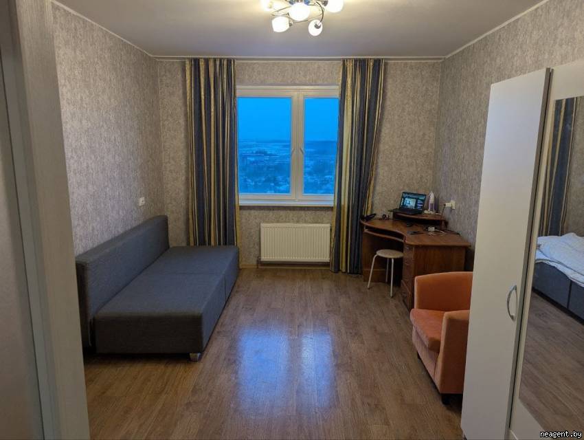 1-комнатная квартира, скрипникова, 58, 1025 рублей: фото 1