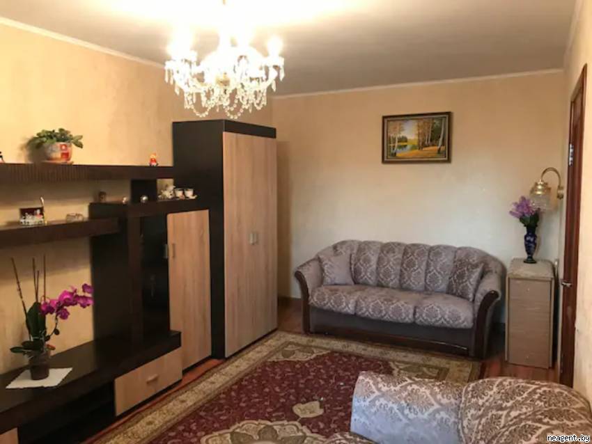 1-комнатная квартира, Газеты Звязда просп., 10/1, 1350 рублей: фото 1